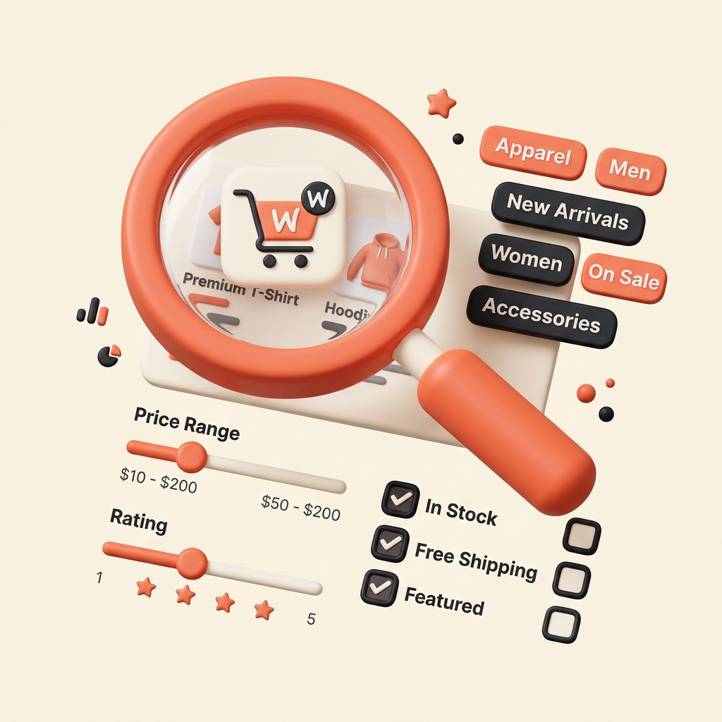 Search and Filters Illustration